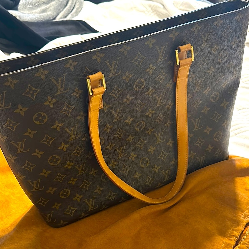 Louis Vuitton Brown Monogram Luco Tote Bag